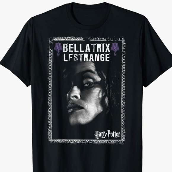Harry Potter Bellatrix Lestrange Dark Portrait T-Shirt 5X - Picture 1 of 4